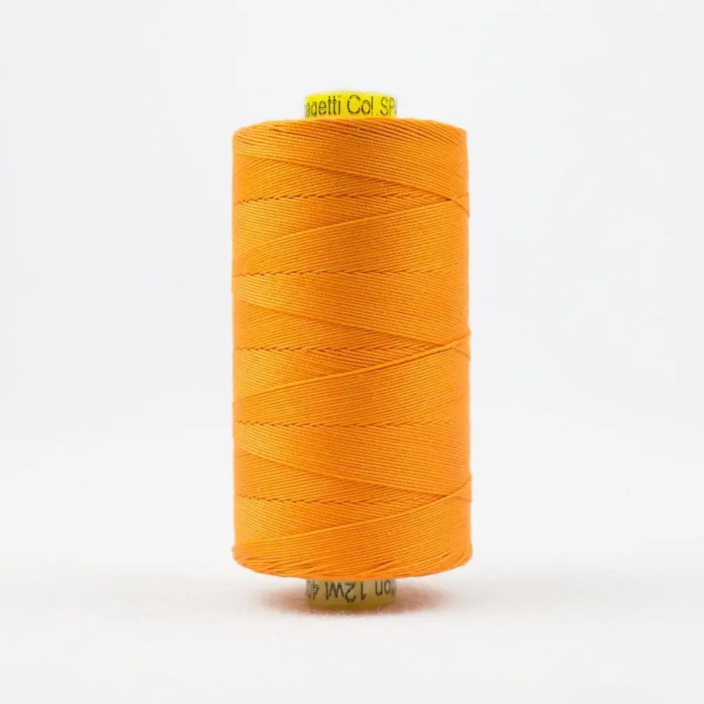 SP40 - Spagetti™ 12wt Egyptian Cotton Orange Thread WonderFil USA