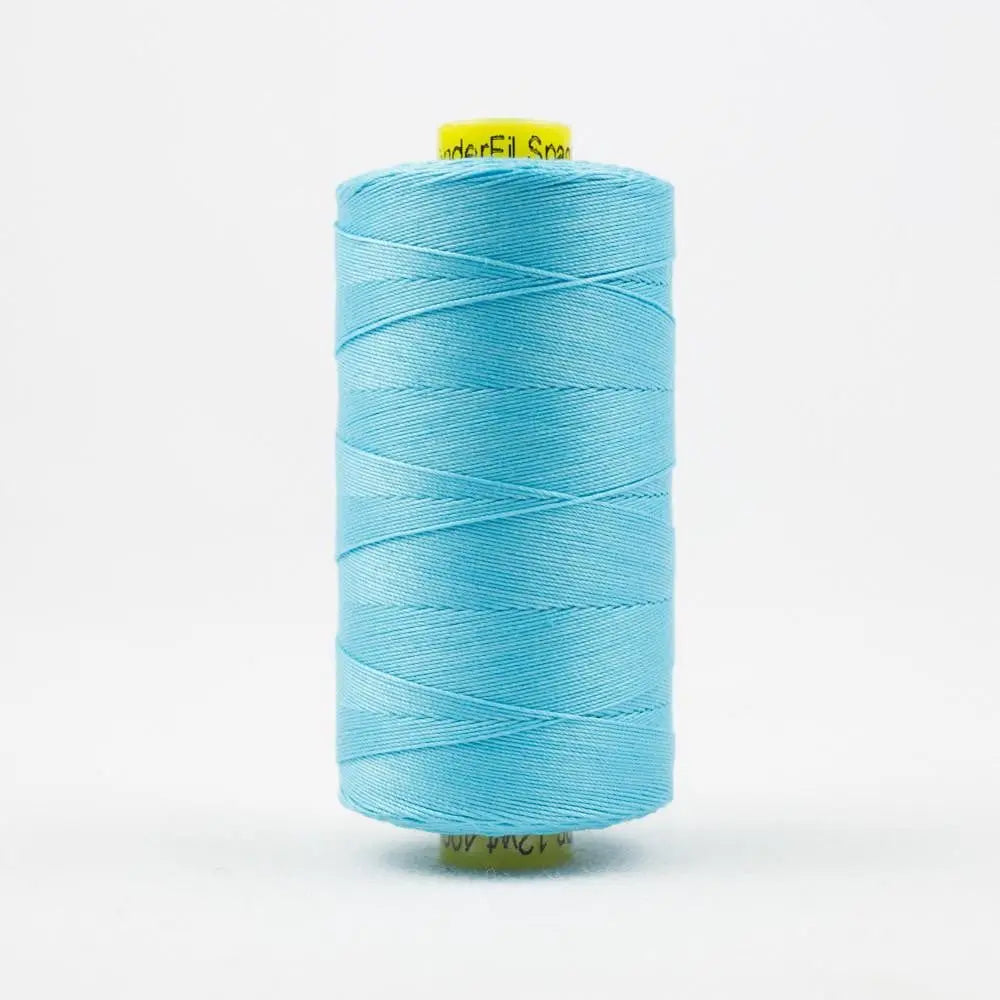 SP45 - Spagetti™ 12wt Egyptian Cotton Bright Aqua Thread WonderFil USA