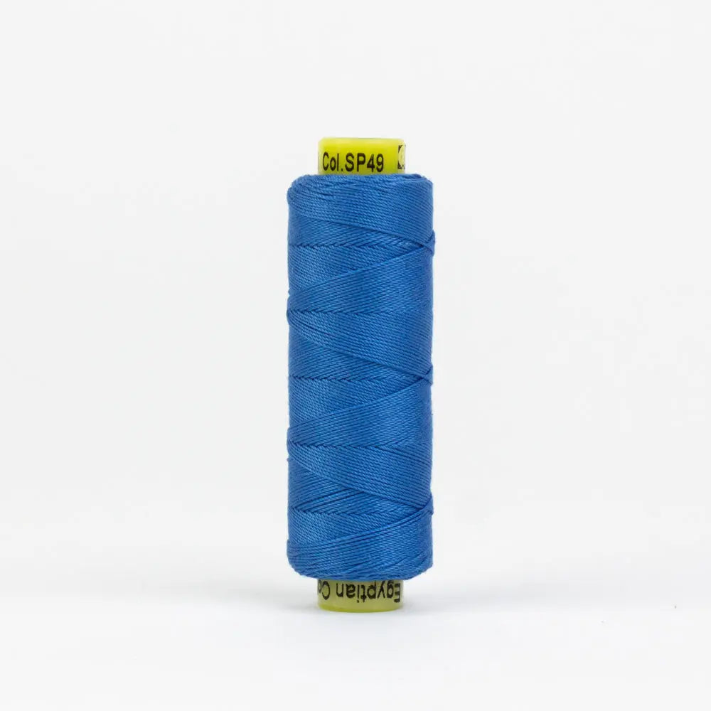 SP49 - Spagetti™ 12wt Egyptian Cotton Marine Blue Thread WonderFil USA