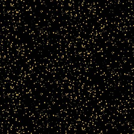 P and B Sparkly Basic black and gold metallic blender