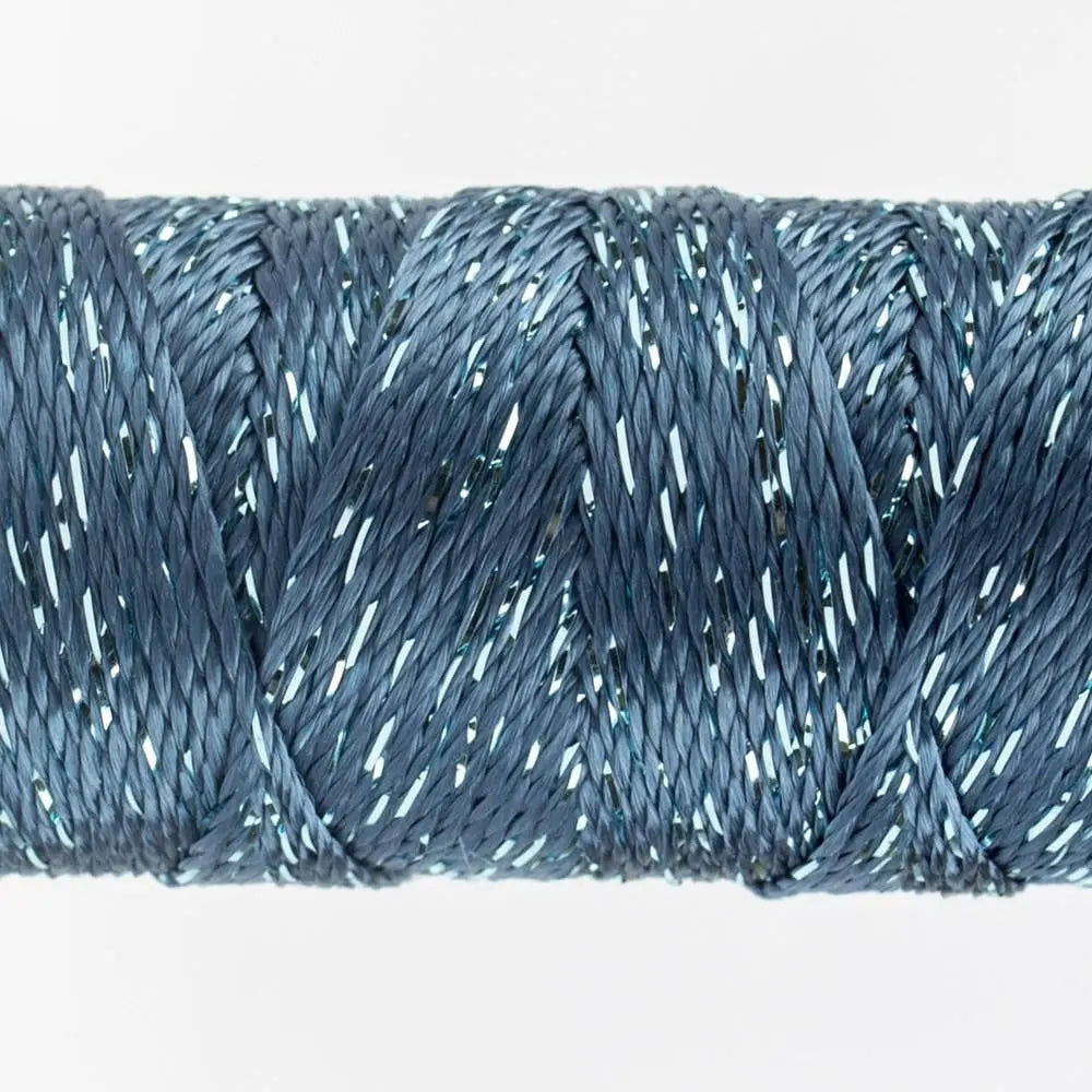 SSDZ3116 - Dazzle™ 8wt Rayon Majolica Blue Thread WonderFil USA