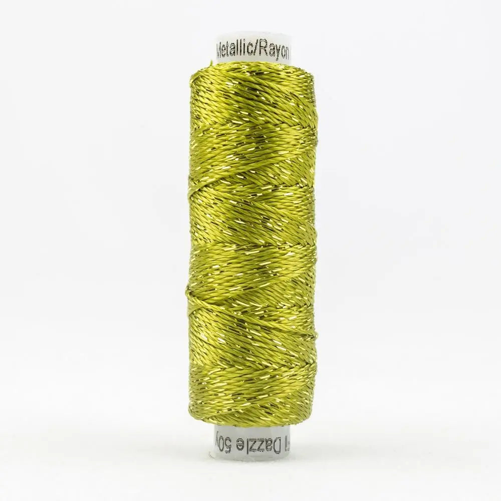 SSDZ4120 - Dazzle™ 8wt Rayon Golden Oliver Thread WonderFil USA