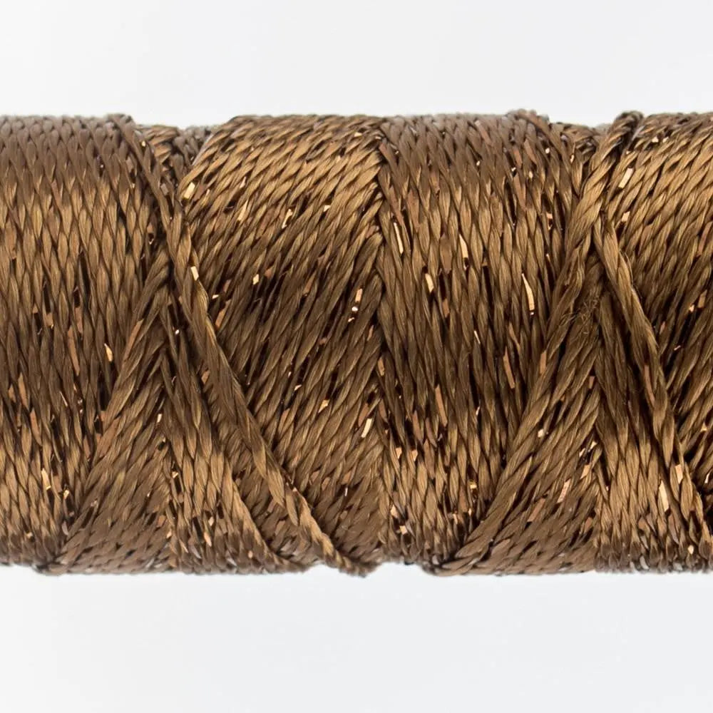 SSDZ7110 - Dazzle™ 8wt Rayon Ginger Bread Thread WonderFil USA