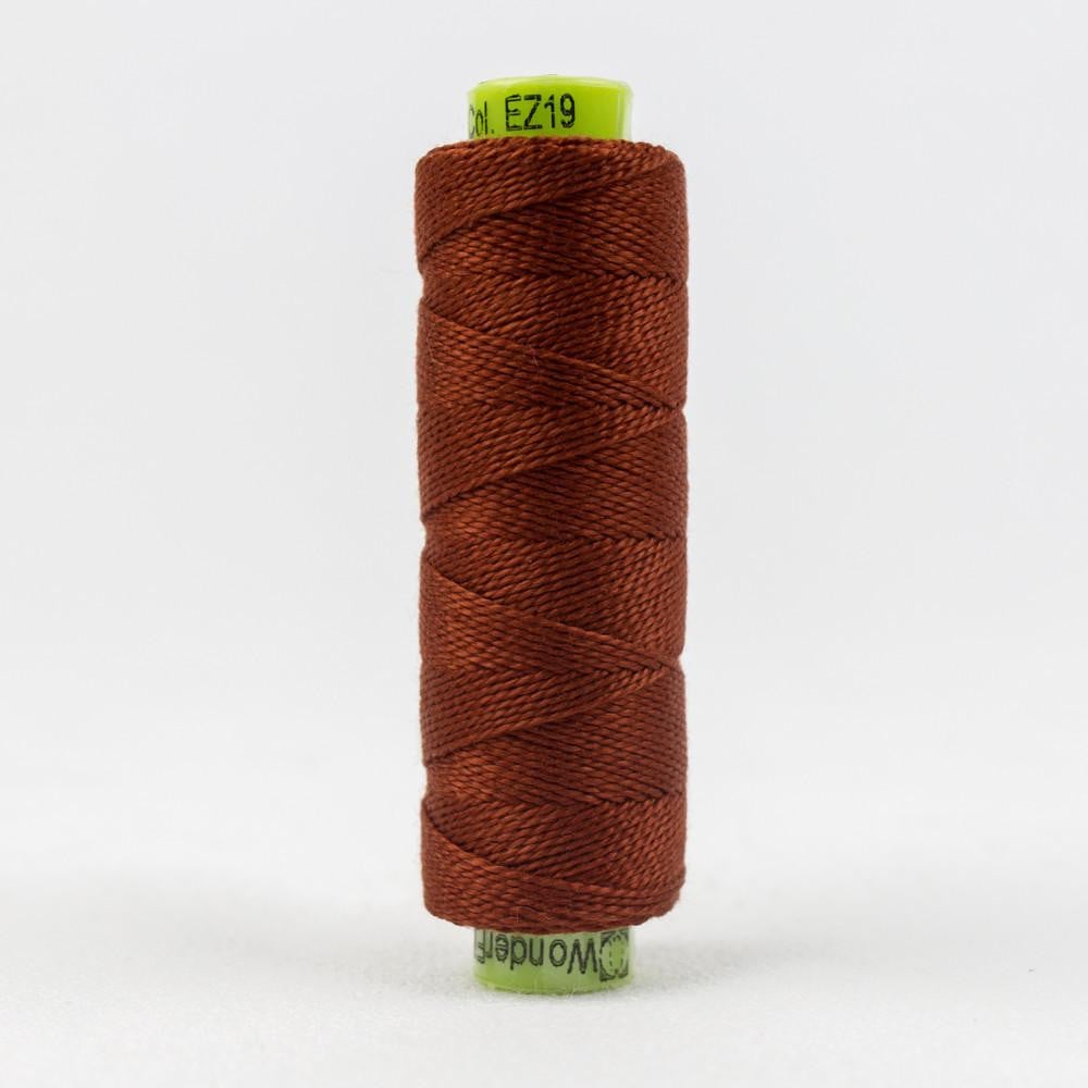 SSEZ19 - Eleganza™ Egyptian Cotton Raked Leaves Thread WonderFil USA