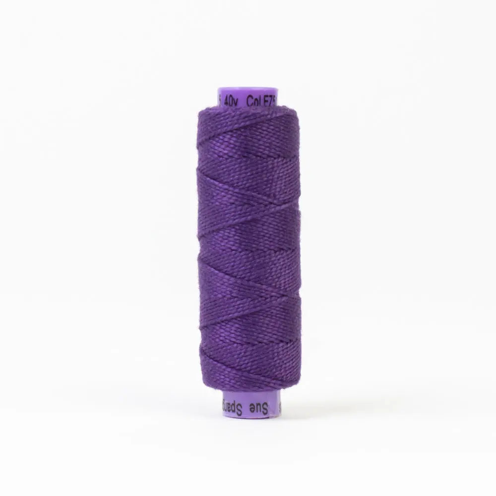 SSEZ51 - Eleganza™ Egyptian Cotton Purple Sortie Cap Thread WonderFil USA
