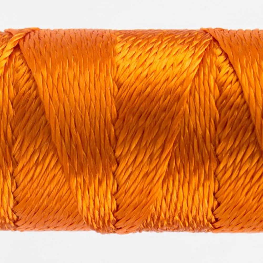 SSRZ1140 - Razzle™ 8wt Rayon Vermillion Orange Thread WonderFil USA