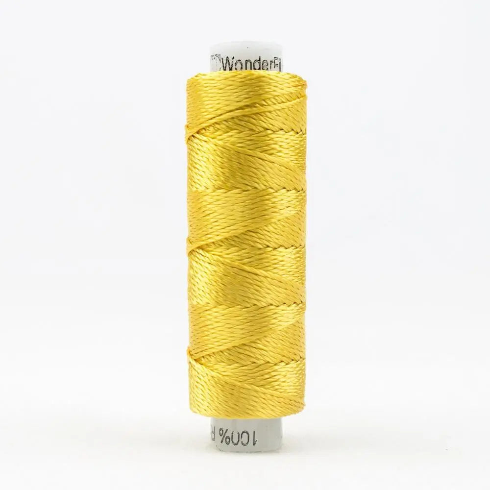 SSRZ2115 - Razzle™ 8wt Rayon Lemon Chrome Thread WonderFil USA