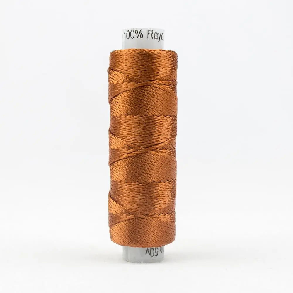 SSRZ7117 - Razzle™ 8wt Rayon Apricot Orange Thread WonderFil USA