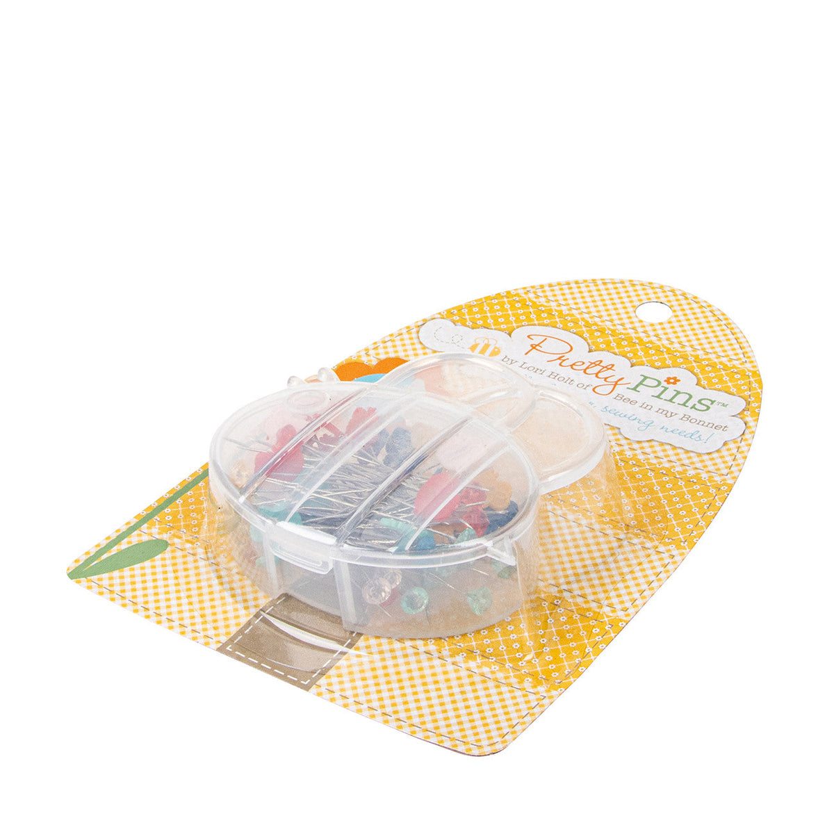 Pretty Pins Lori Holt Quilting Pins Box Of 60 45" wide fabric per yard