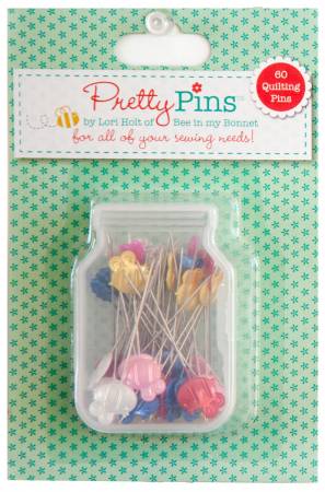 Lori Holt Pretty Pins quilting pins box of 60