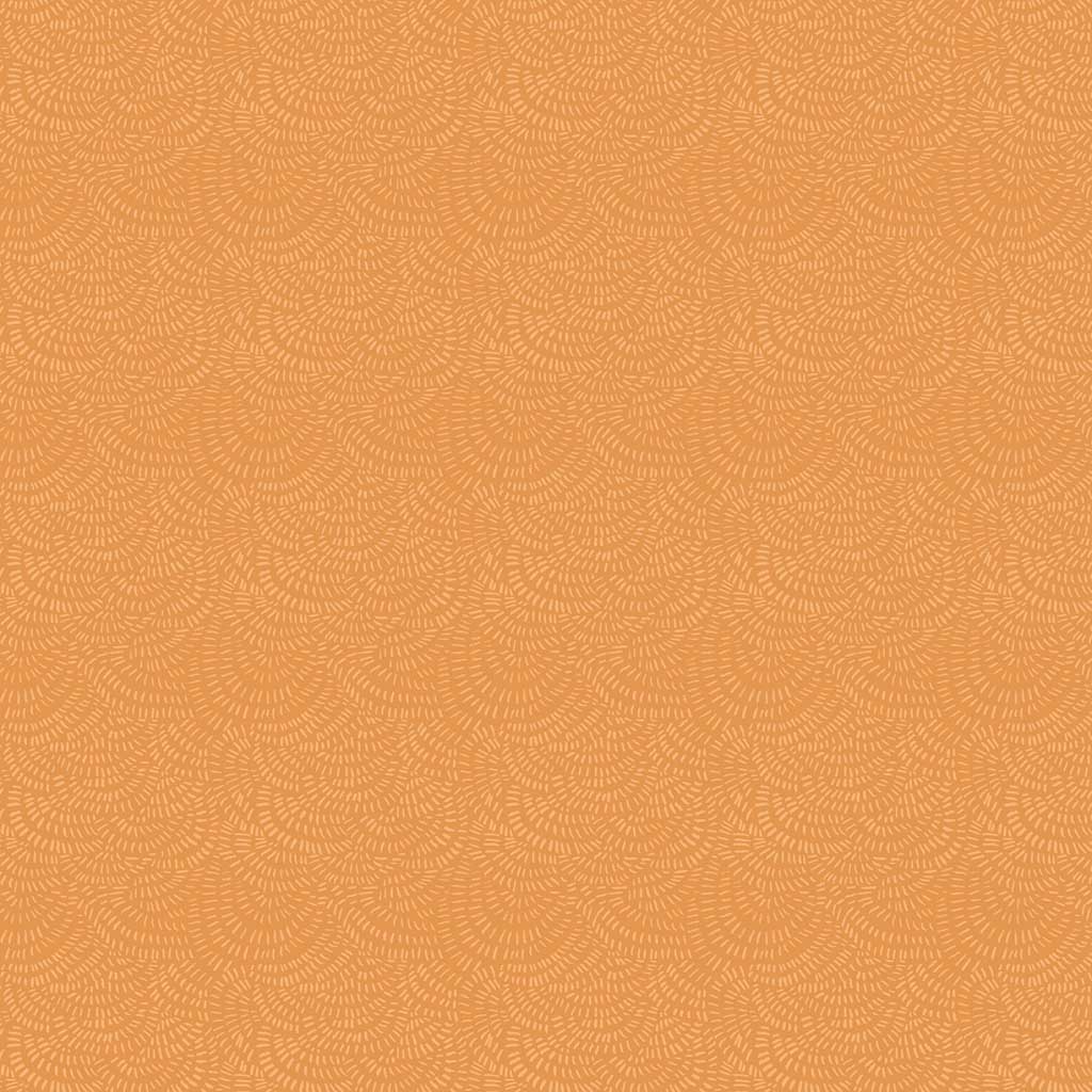 Dear Stella Crimp Mustard Cotton 44"/45" Fabric Per Yard