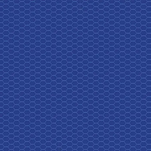 Sail Away - Netting - Royal Blue 44" / 45" Fabric Per Yard The Fabric Company