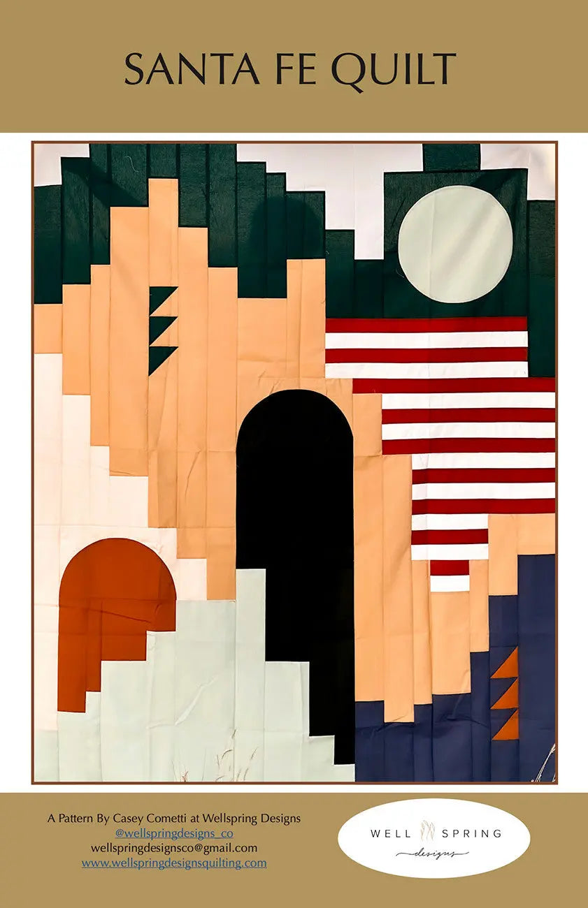 Santa Fe Quilt Pattern - Linda's Electric Quilters