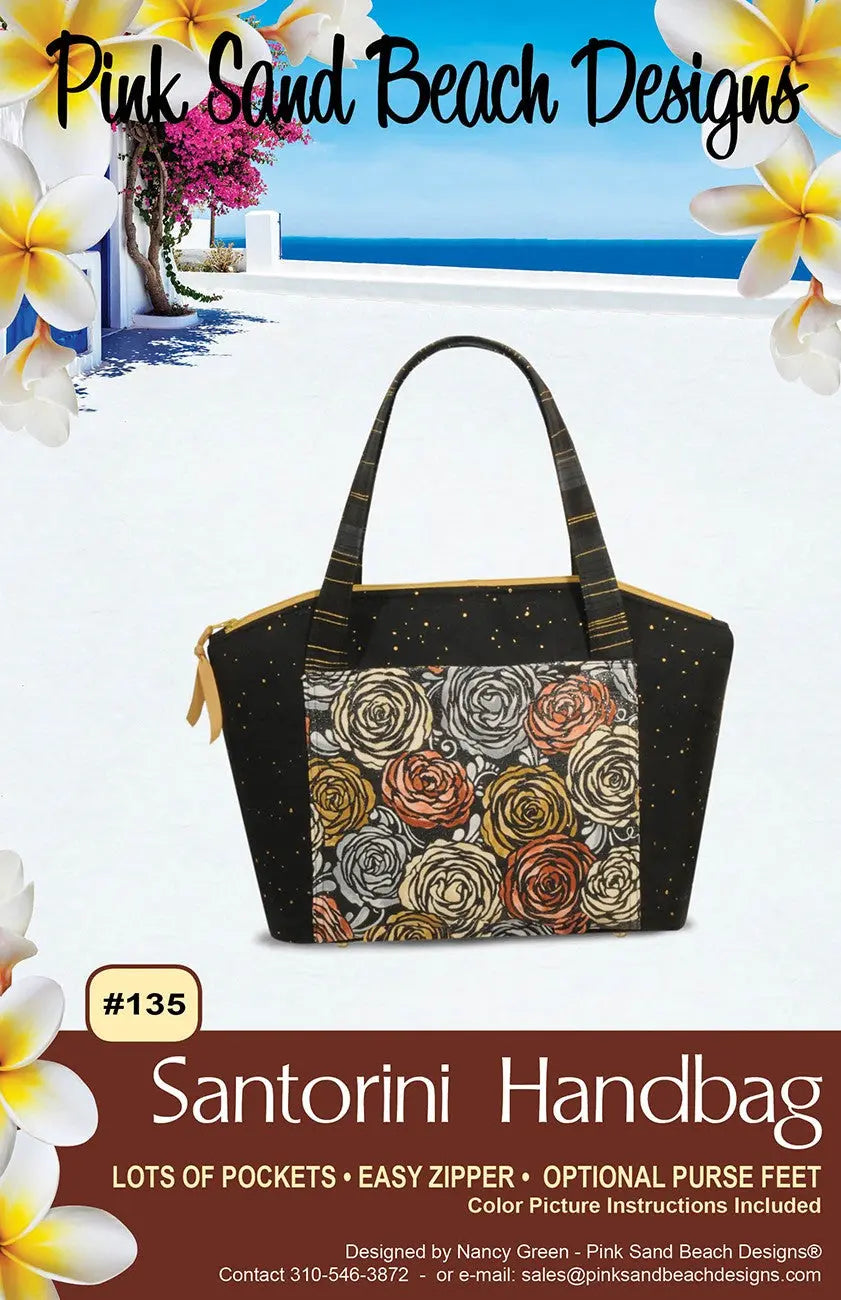 Santorini Handbag - Linda's Electric Quilters