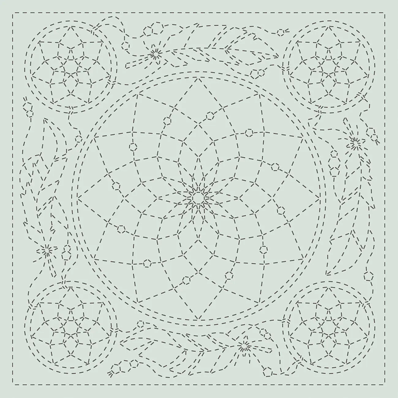 Sashiko Cloth Dreamcatcher