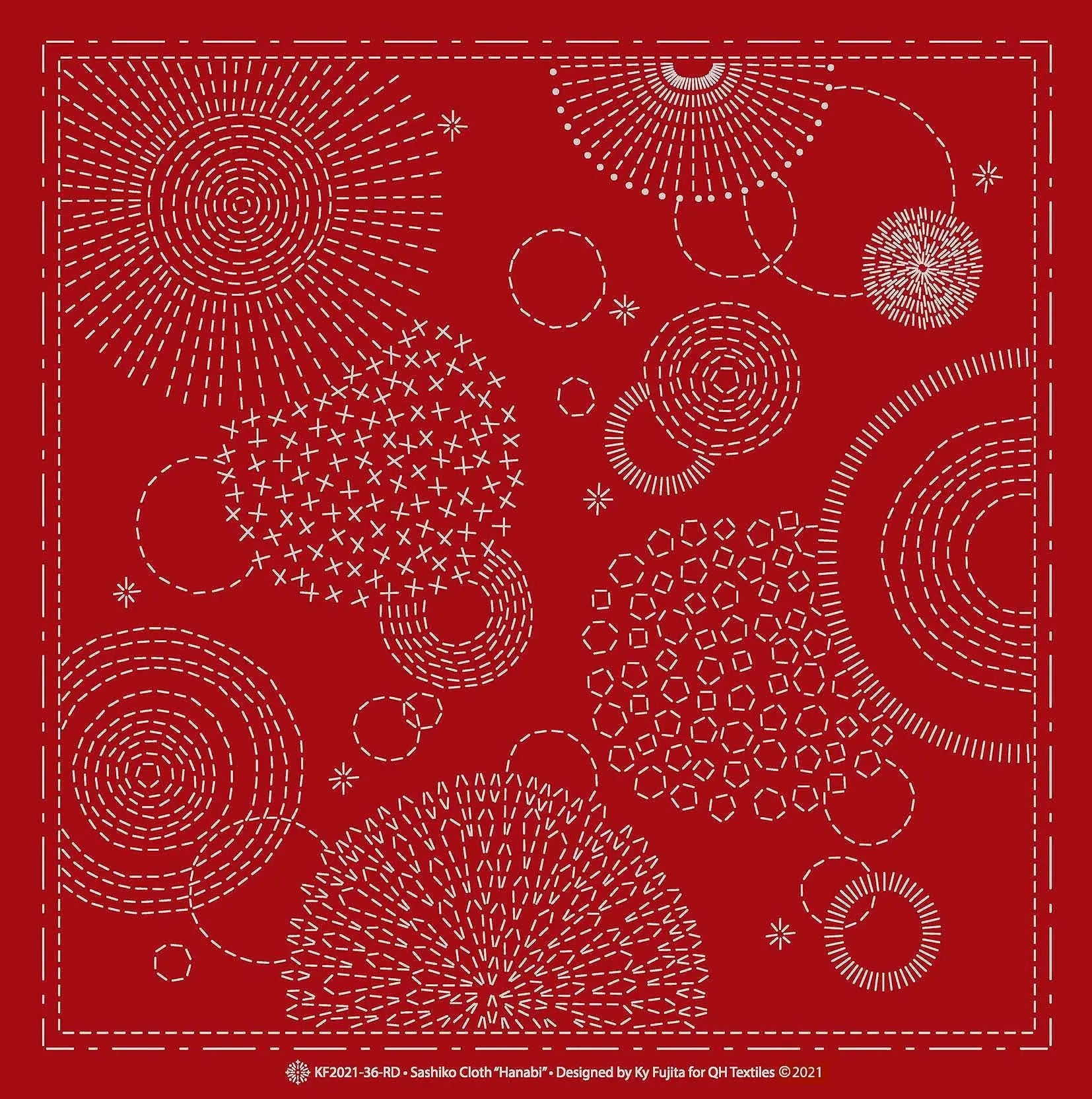 Sashiko Cloth HanabiRD