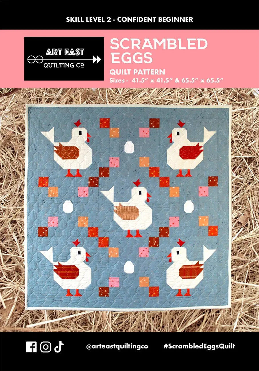 Scrambled Eggs Quilt Pattern - Linda's Electric Quilters
