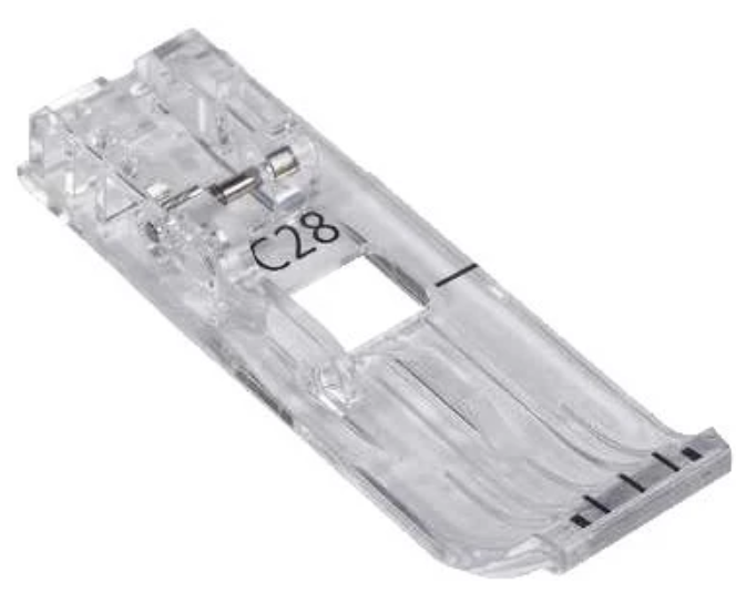 #C28 Clear Coverstitch Foot