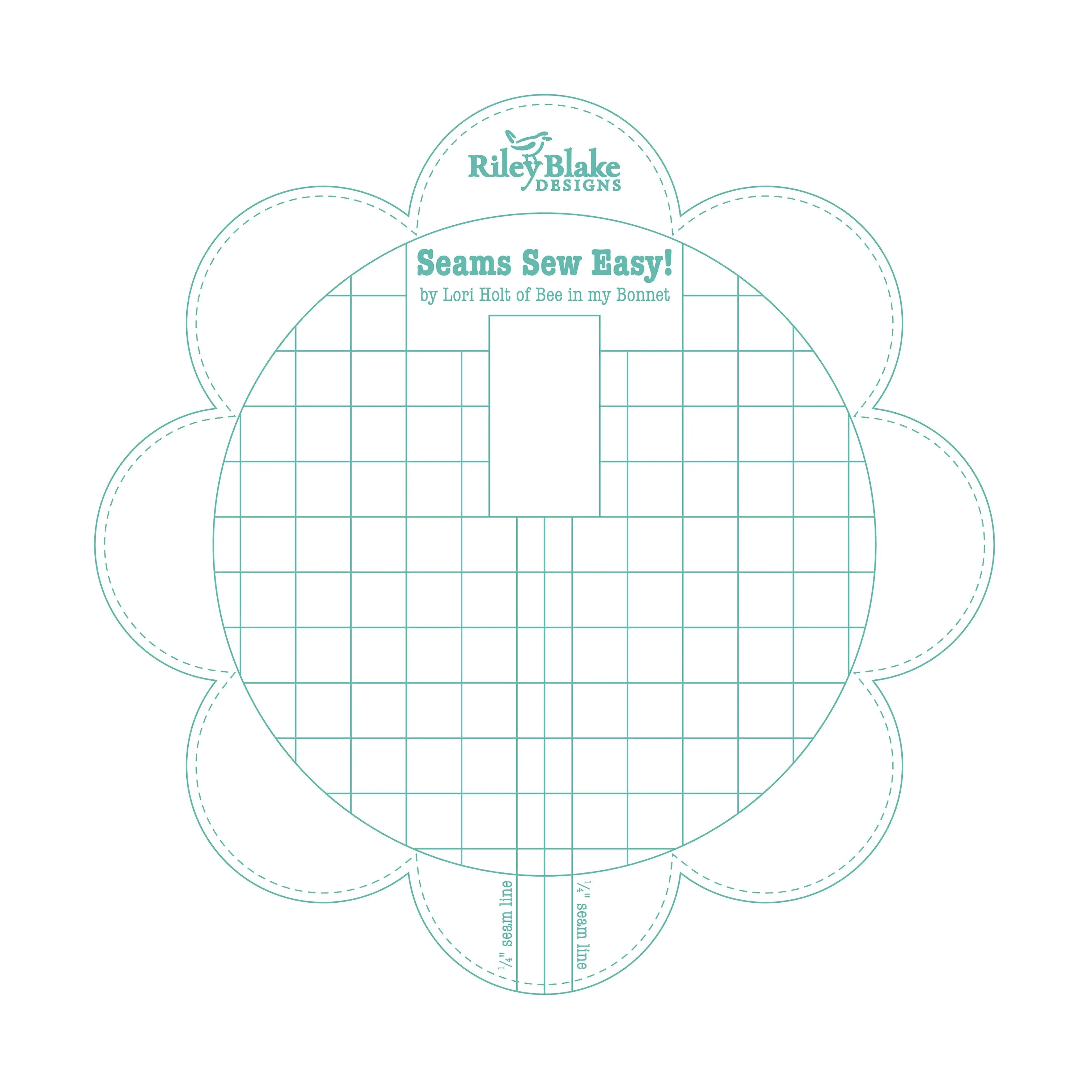 Seams Sew Easy Seam Guide Color Sea Glass