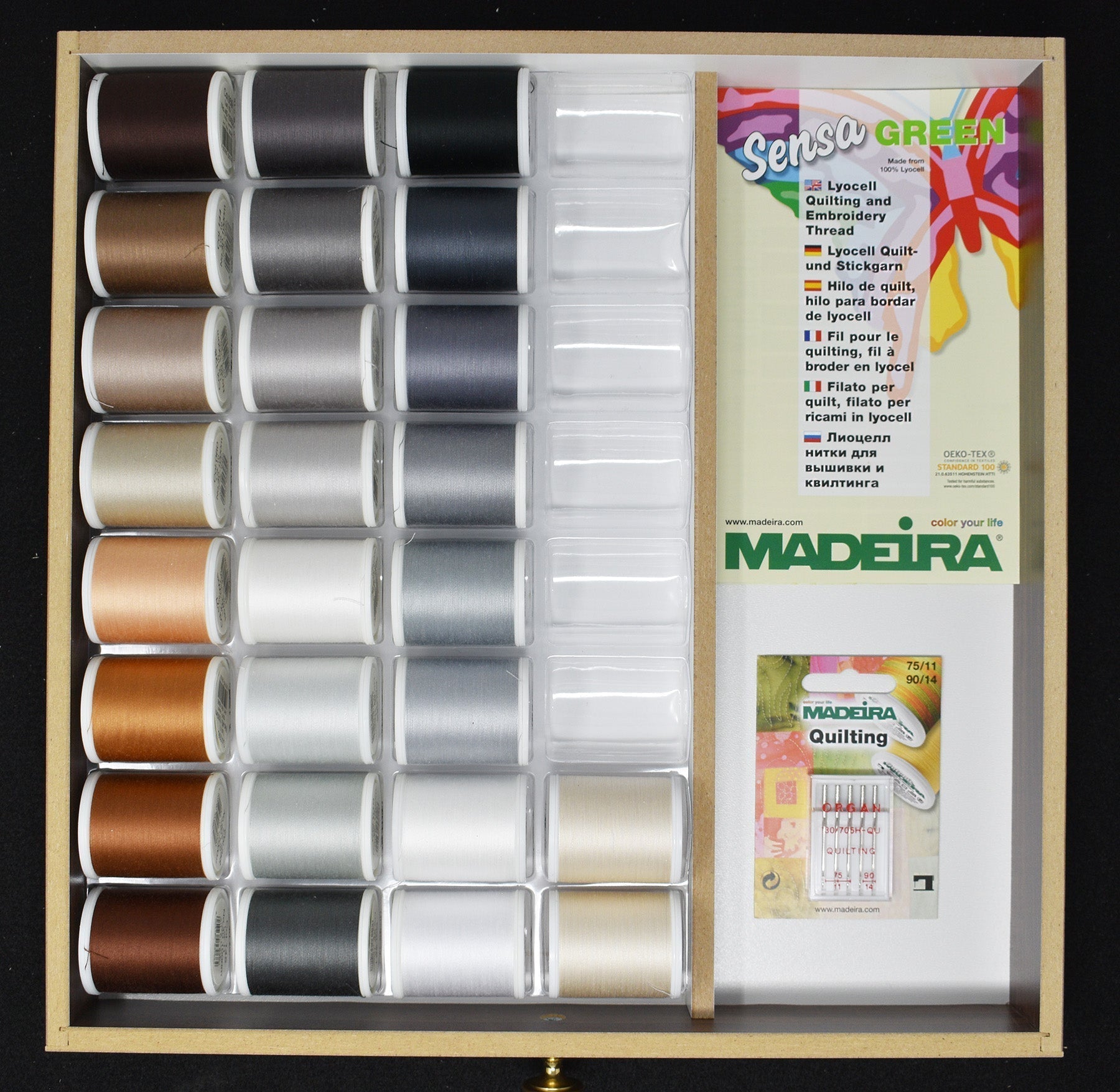 Sensa Green 40 - 3 Drawer Treasure Chest, 120 1100 Yard (1000m) Spools