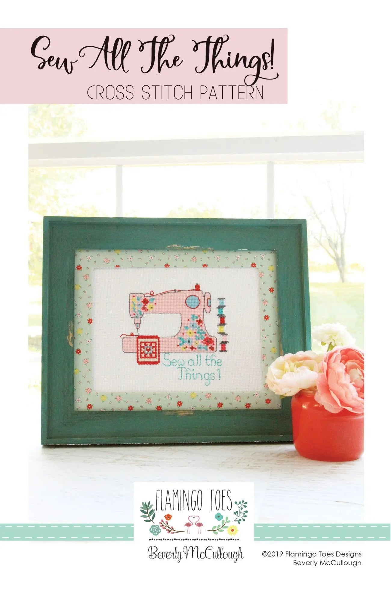 Sew All The Things Cross Stitch Pattern - Linda's Electric Quilters