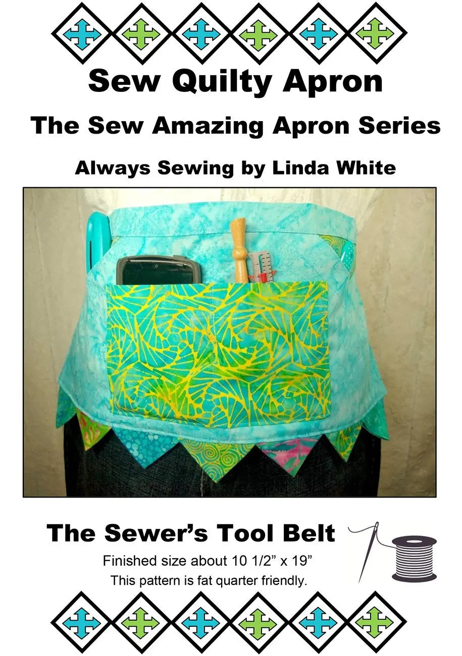 Sew Quilty Apron - Linda's Electric Quilters