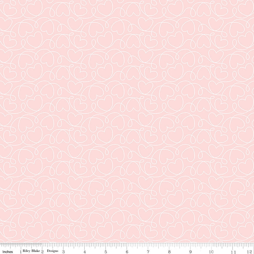 Sew in Love - Tonal - Blush 44"/45" Fabric Per Yard
