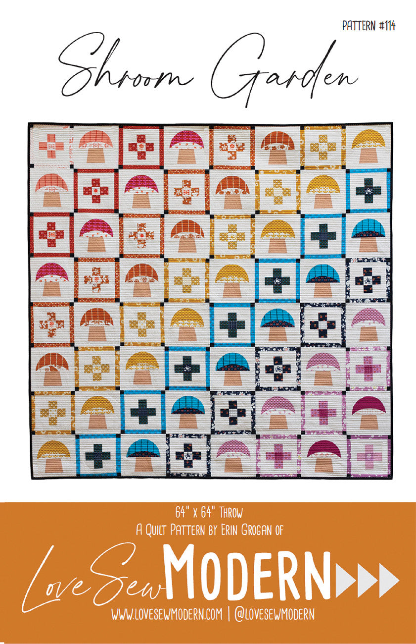 Shroom Garden - Linda's Electric Quilters