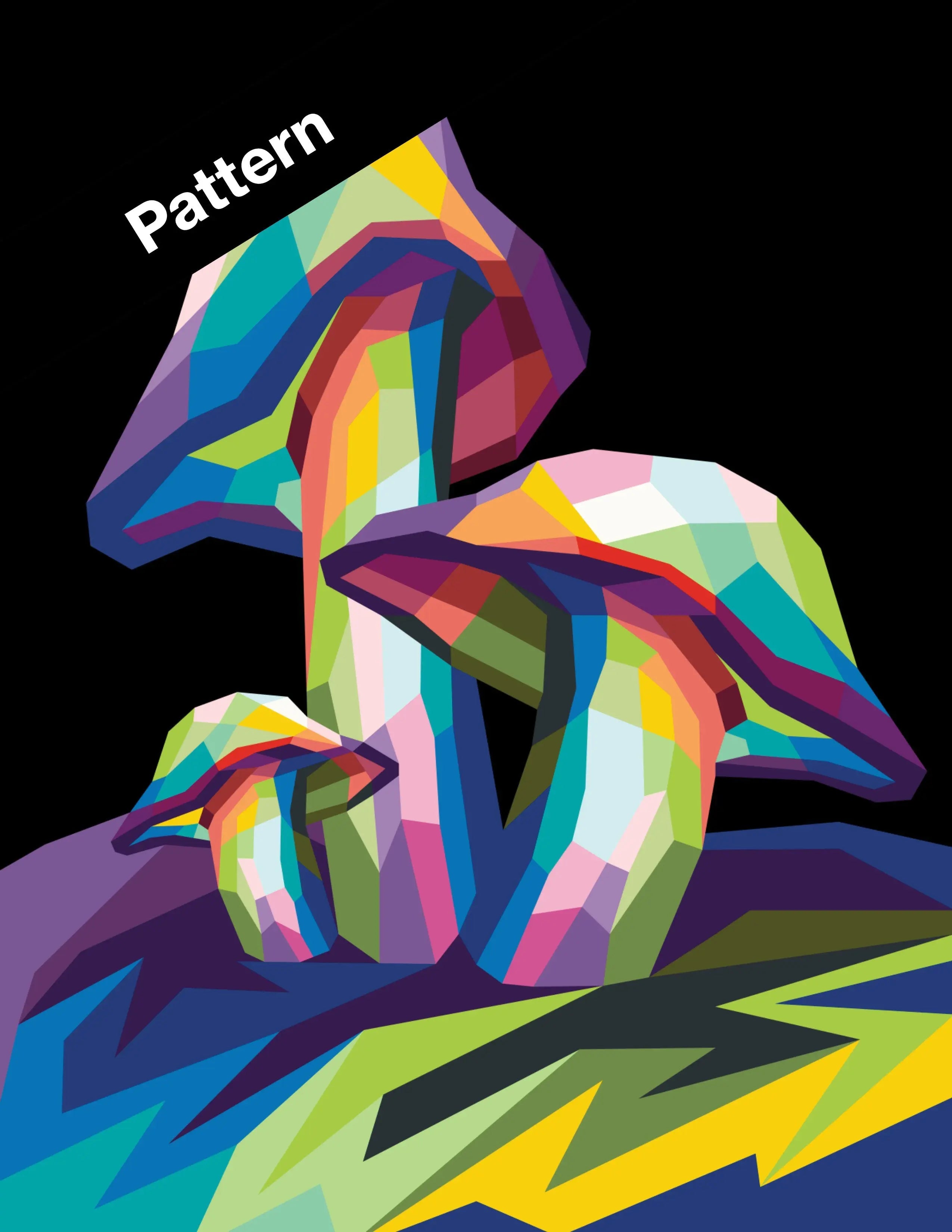 Shrooms Pattern - Linda's Electric Quilters