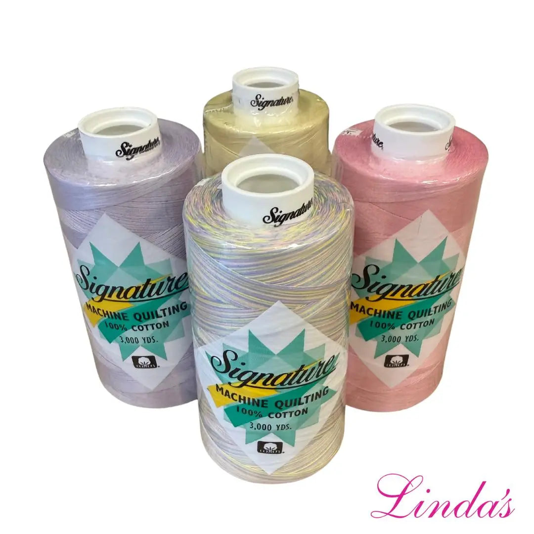 Signature Cotton Baby 3K Cone Bundle - Set of 4 - Linda's Electric Quilters