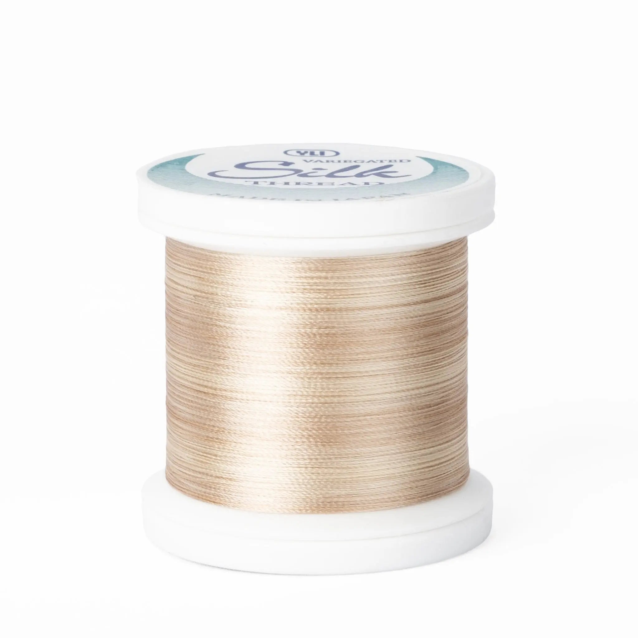 Silk #100 - 01V Variegated Tan Spool YLI Threads