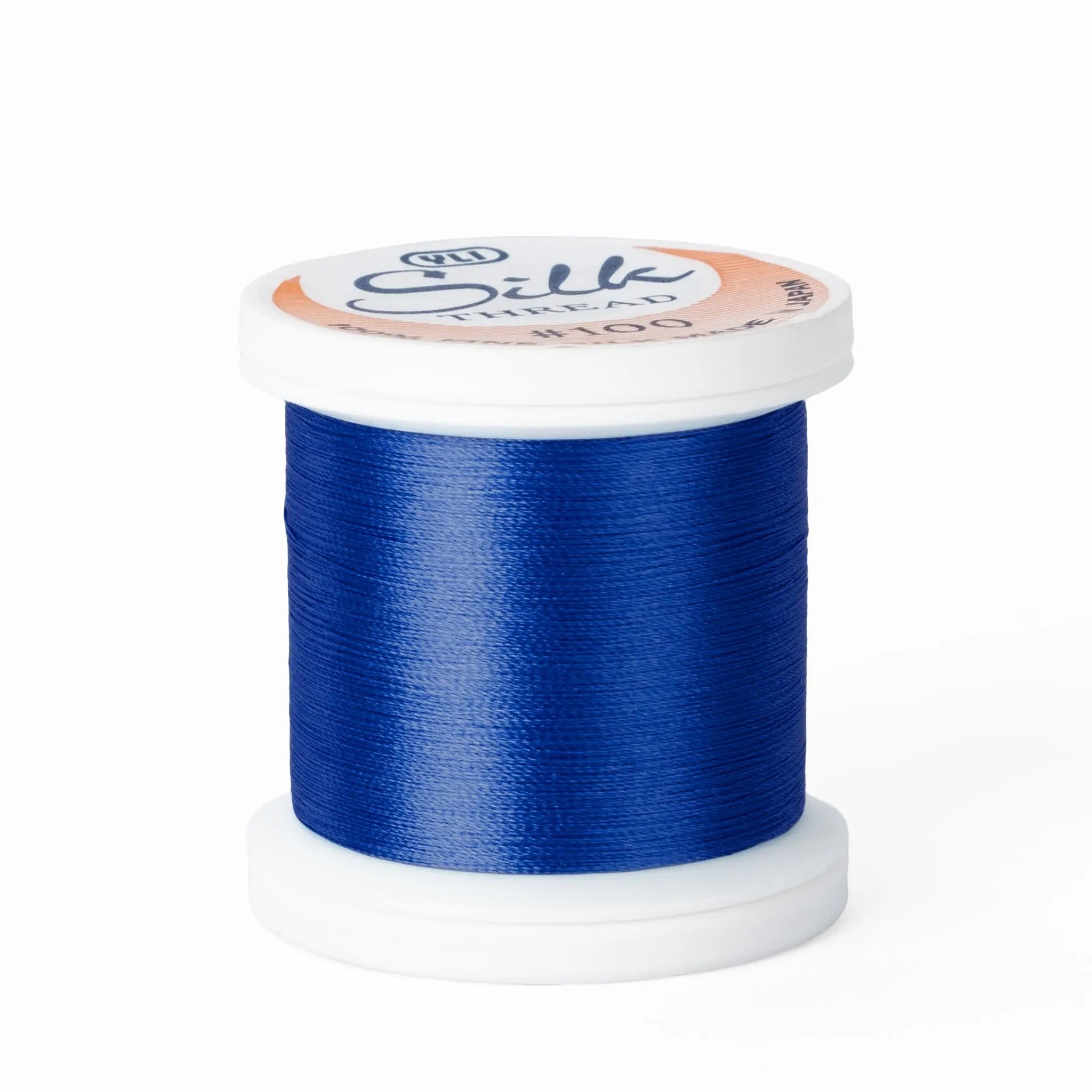 Silk #100 - 208 Royal Blue Spool YLI Threads