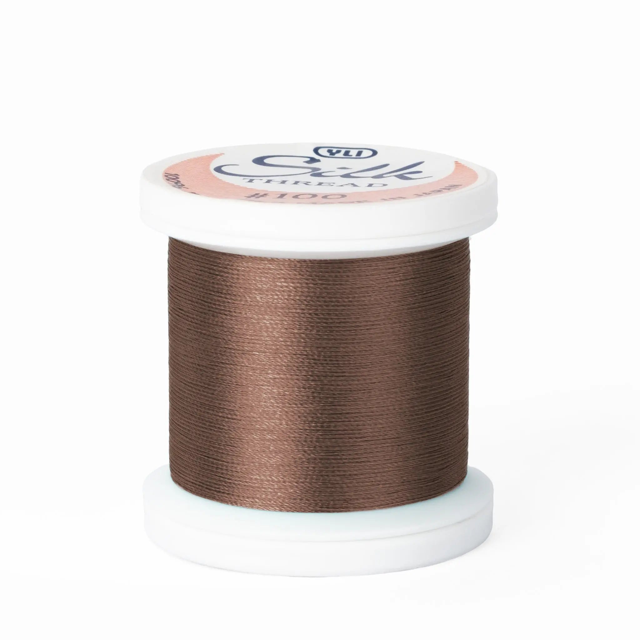 Silk #100 - 234 Chocolate Spool YLI Threads