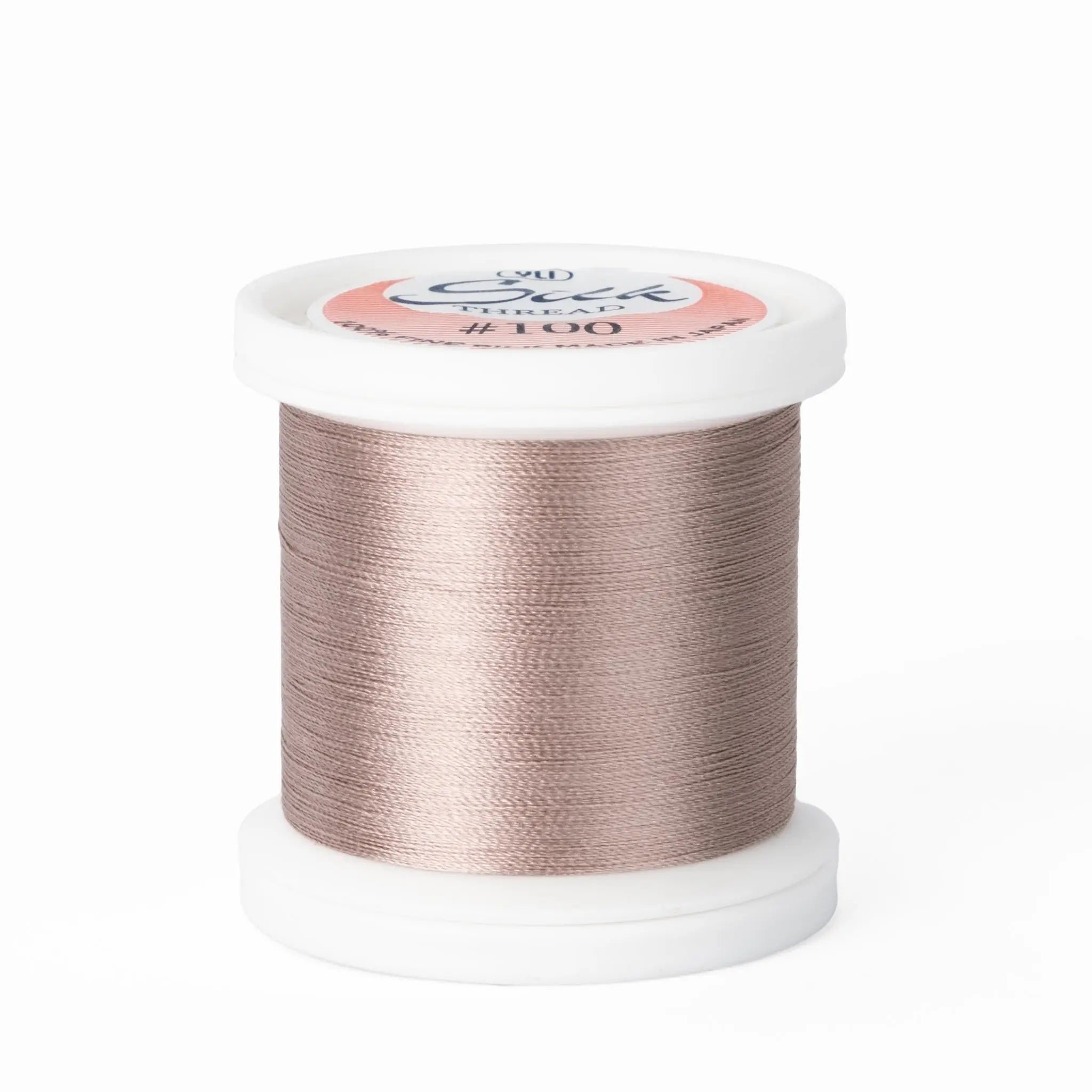 Silk #100 - 242 Pinky Brown Spool YLI Threads
