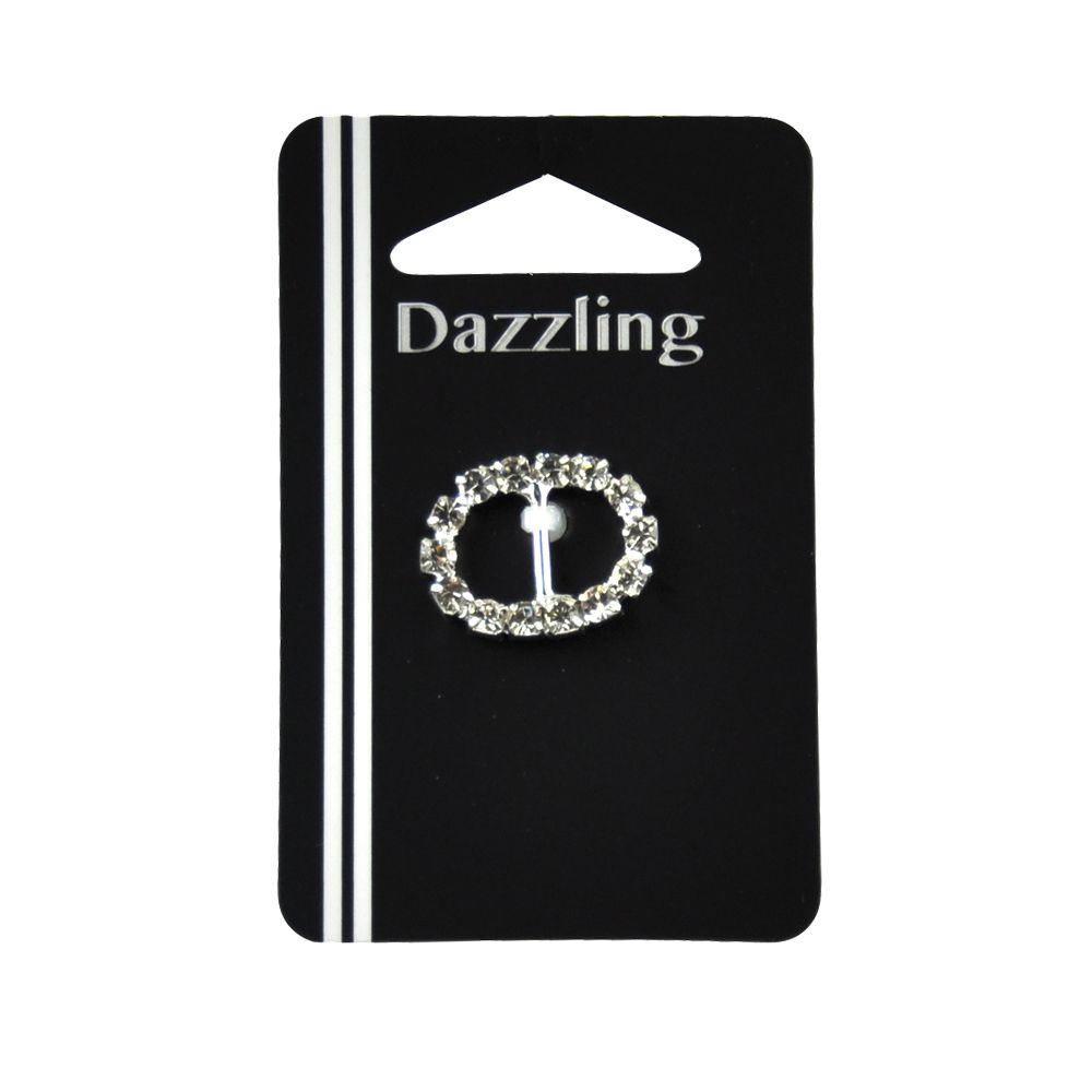 Silver Dazzling Rhinestone Buckles