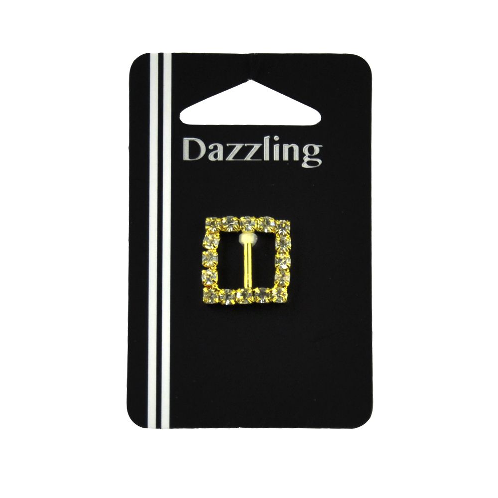 Silver Dazzling Rhinestone Buckles