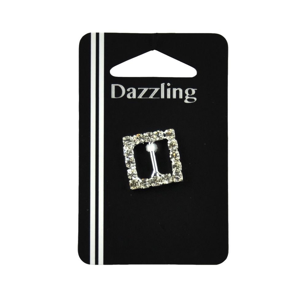 Silver Dazzling Rhinestone Buckles