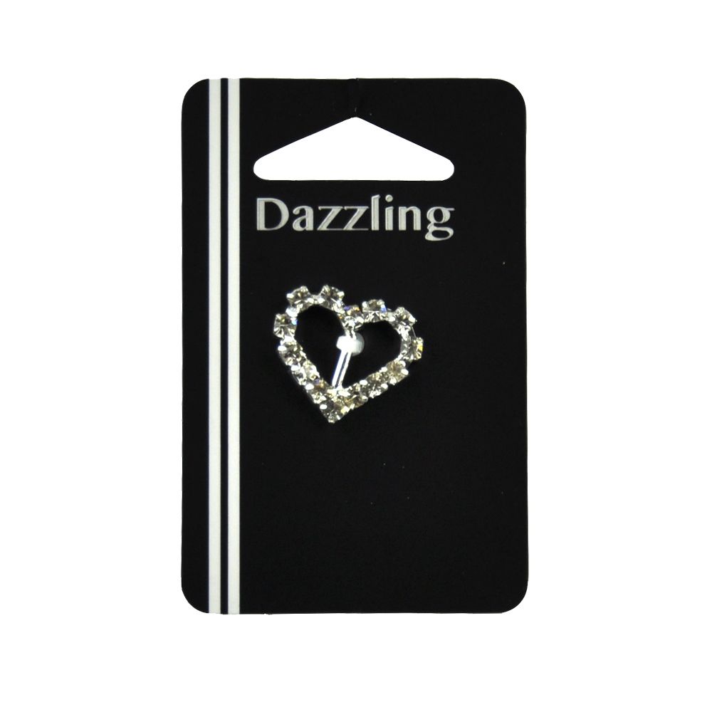 Silver Dazzling Rhinestone Buckles