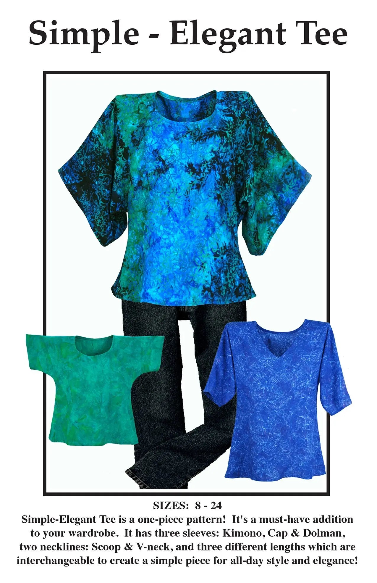 Simple - Elegant Tee - Linda's Electric Quilters