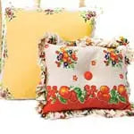 Simple Pillow from Cloth Napkins (Digital Download) Linda's Electric Quilters