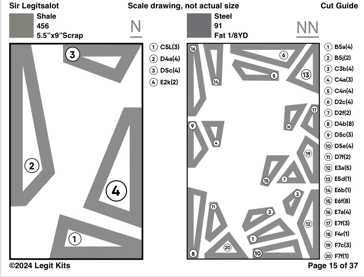 Sir Legitsalot Pattern