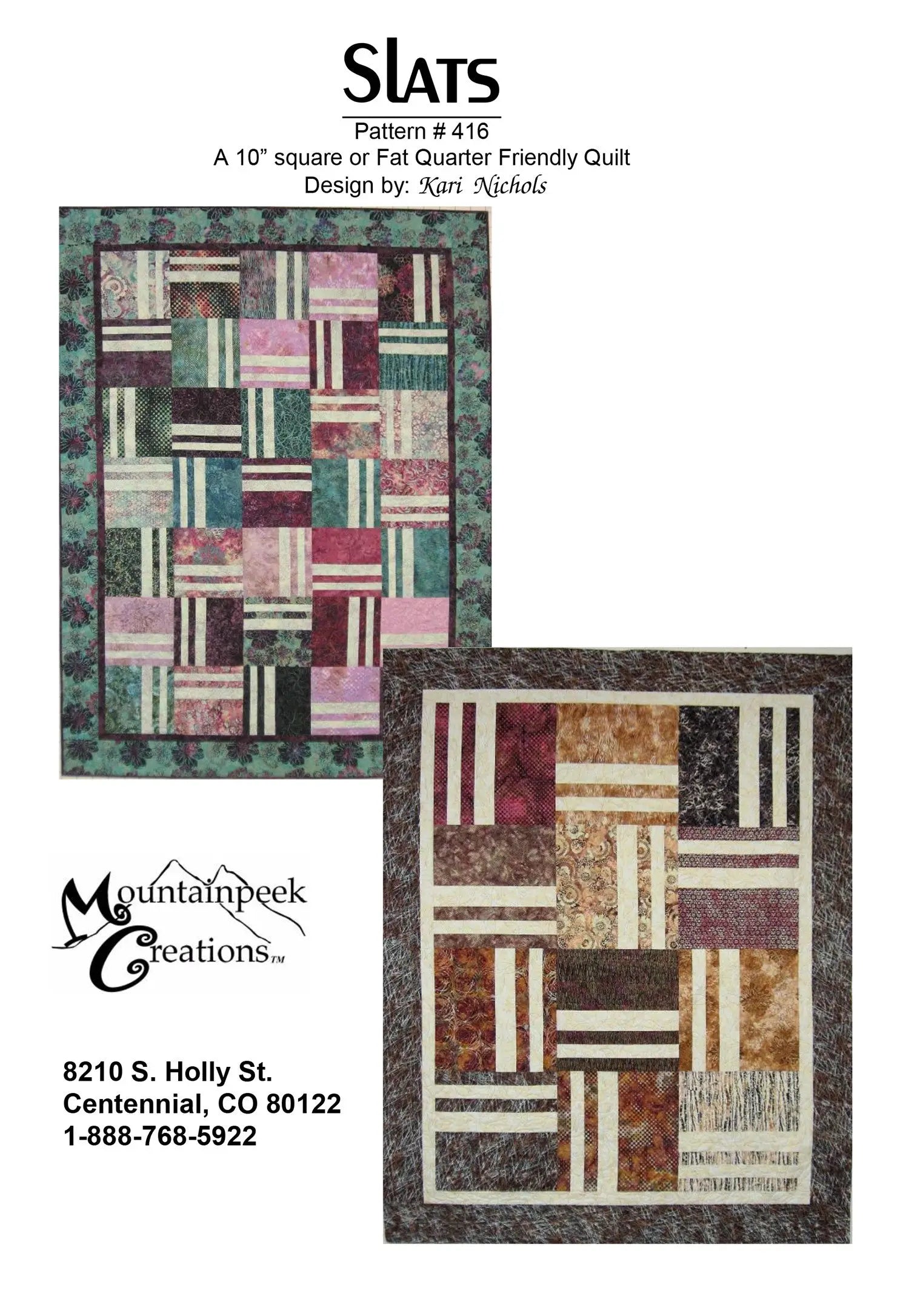 Slats - Linda's Electric Quilters