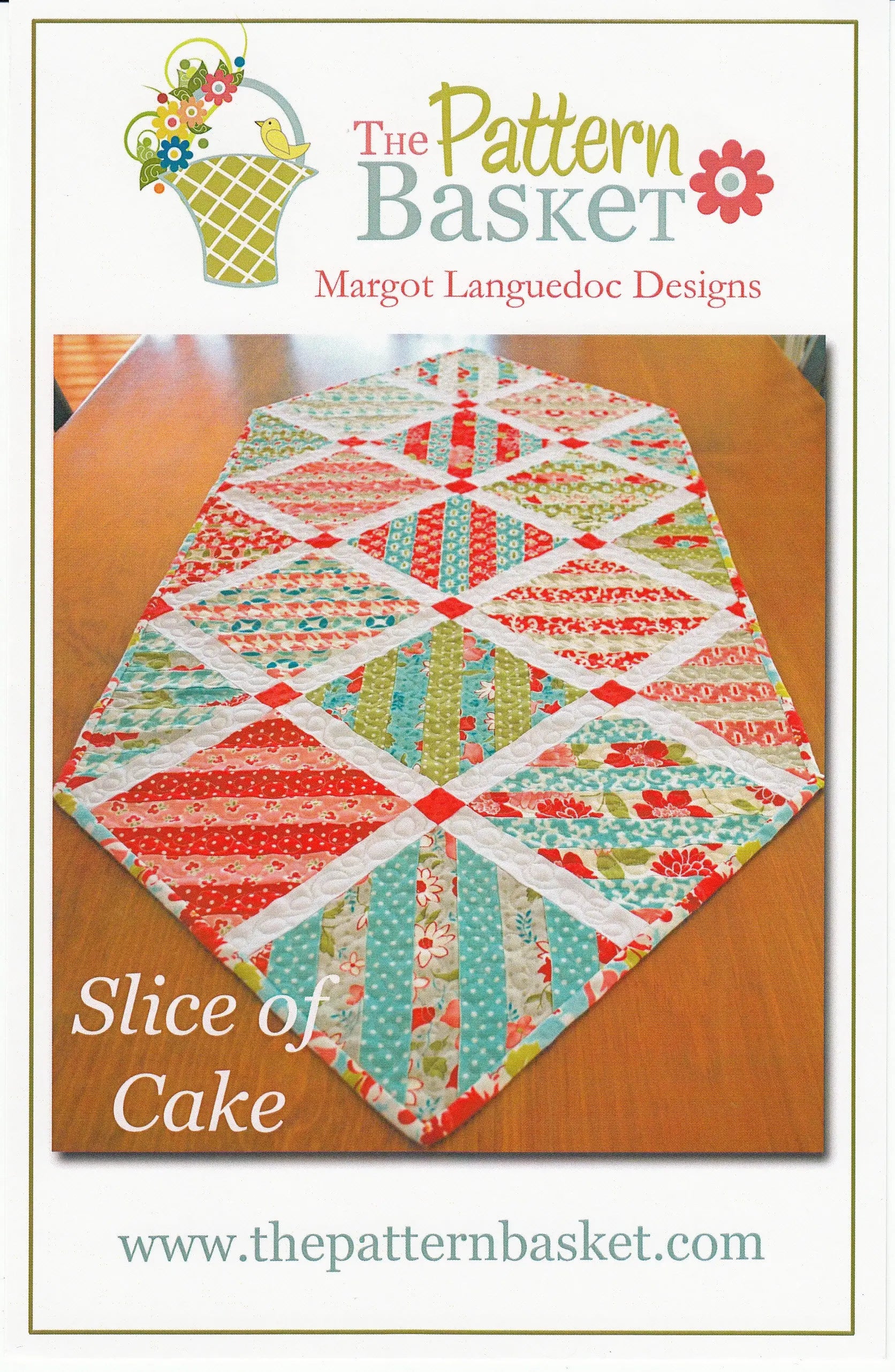 Slice of Cake Table Runner - Linda's Electric Quilters