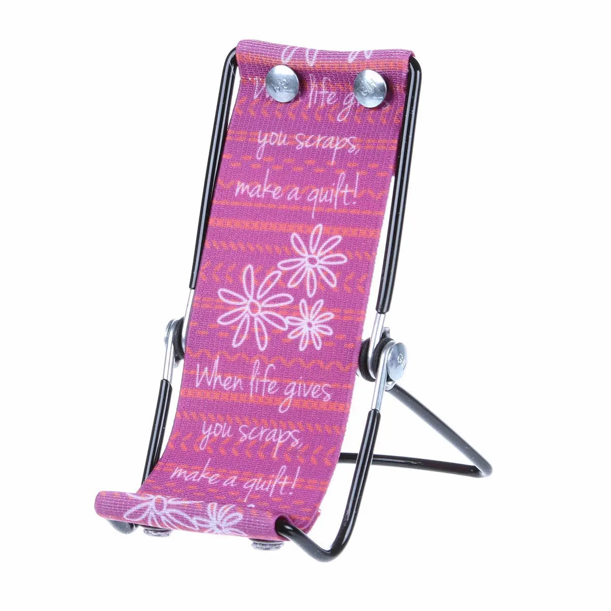 Smartphone Lounger Purple When Life Gives You Scraps Make A Quilt - Linda's Electric Quilters