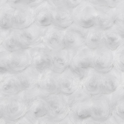 Snow Luxe Cuddle Rose 58/60" Fabric Per Yard