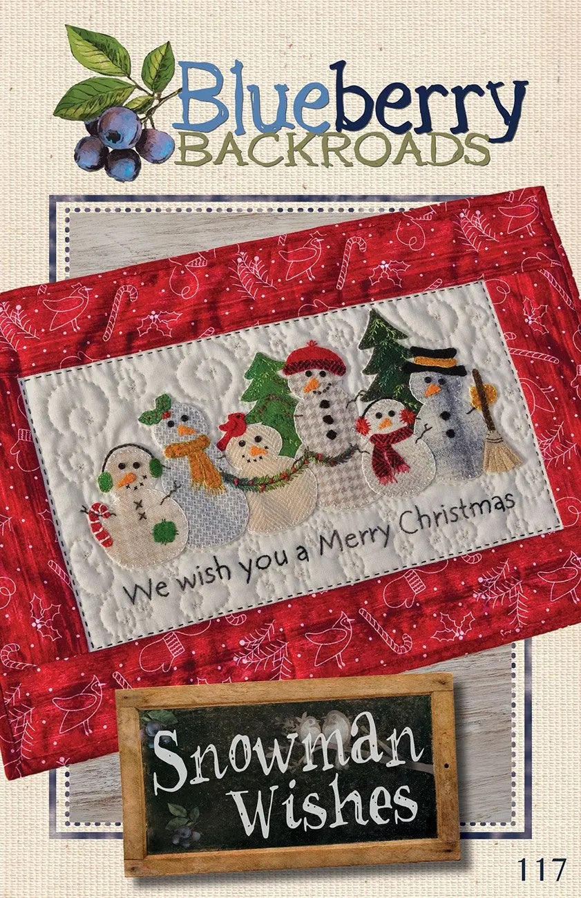 Snowman Wishes - Linda's Electric Quilters