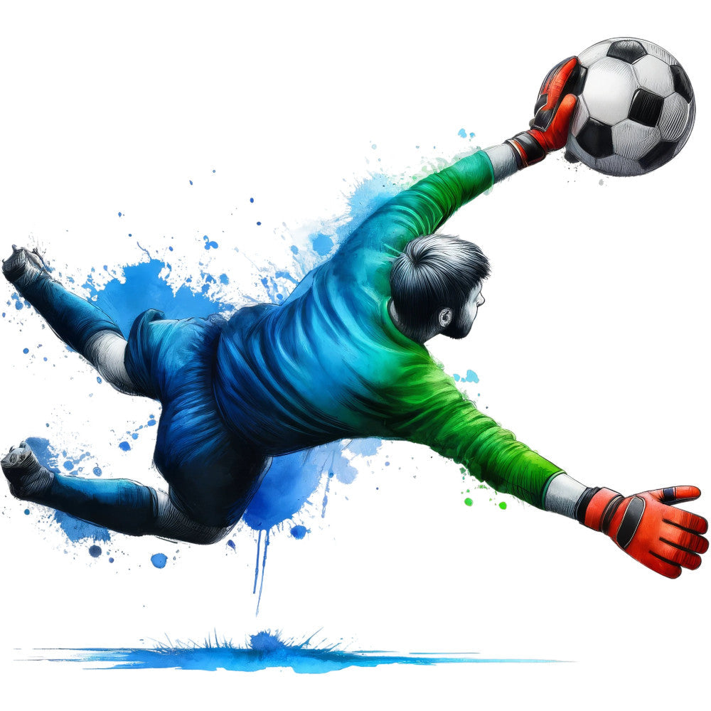 Soccer Goalie Fabric Panel 12