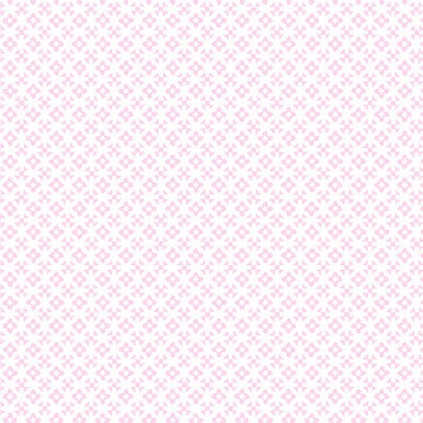 Soft Pink Lattice Colorblock Party 43/44" Cotton Fabric Per Yard