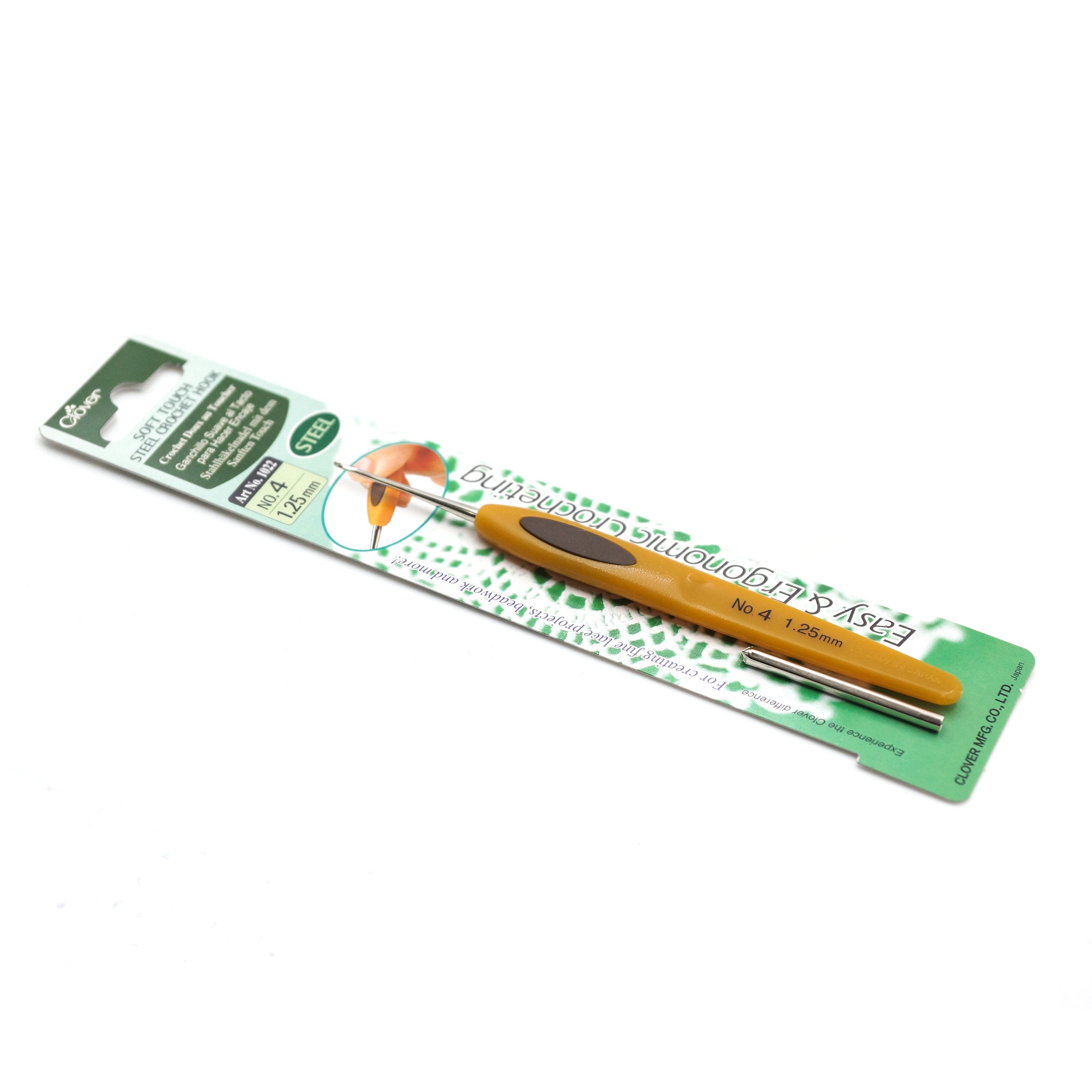 Soft Touch Steel Crochet Hook 4 (1.25 mm)