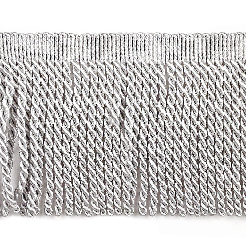 Softer Collection - 6" Width BULLION FRINGE (15 Yard Roll) - BF-4044-11 Grey